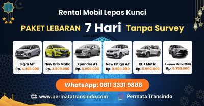 PAKET LEBARAN - TANPA SURVEY