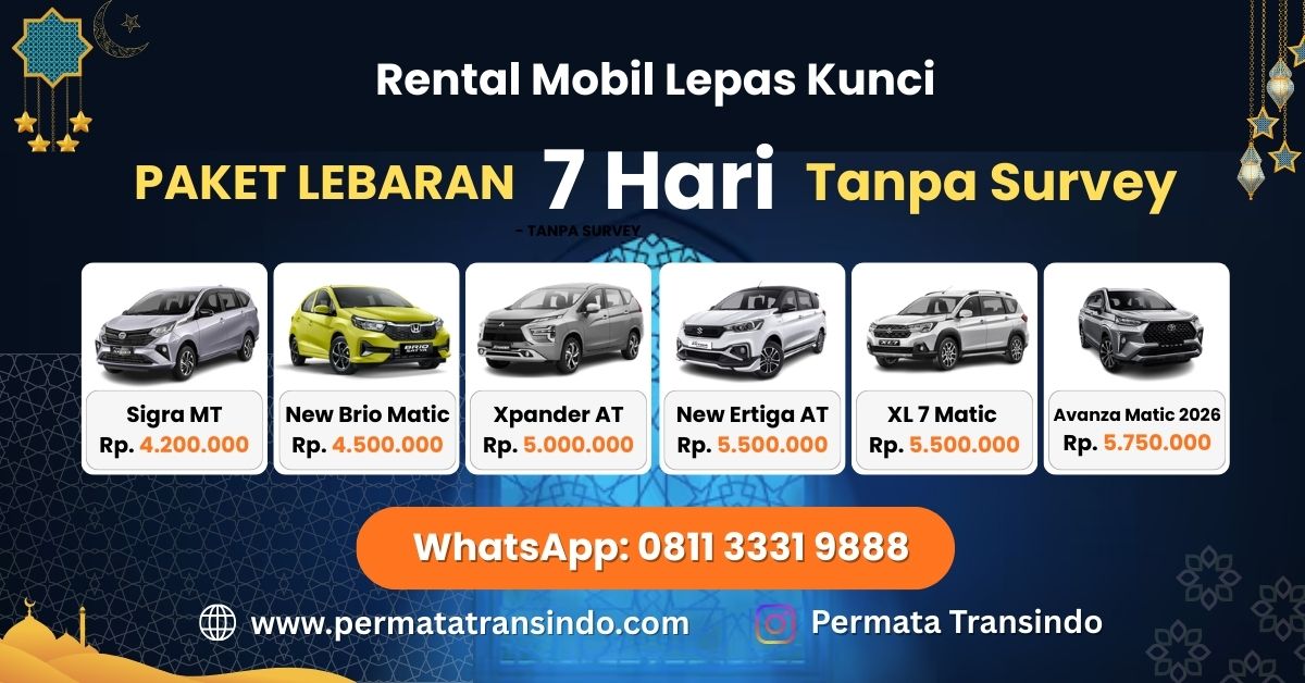 PAKET LEBARAN - TANPA SURVEY